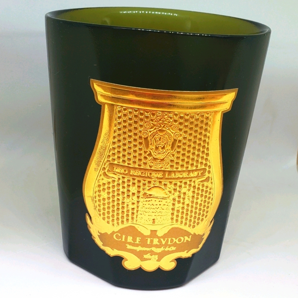 Empty Cire Trudon green Josephine cande holder and box